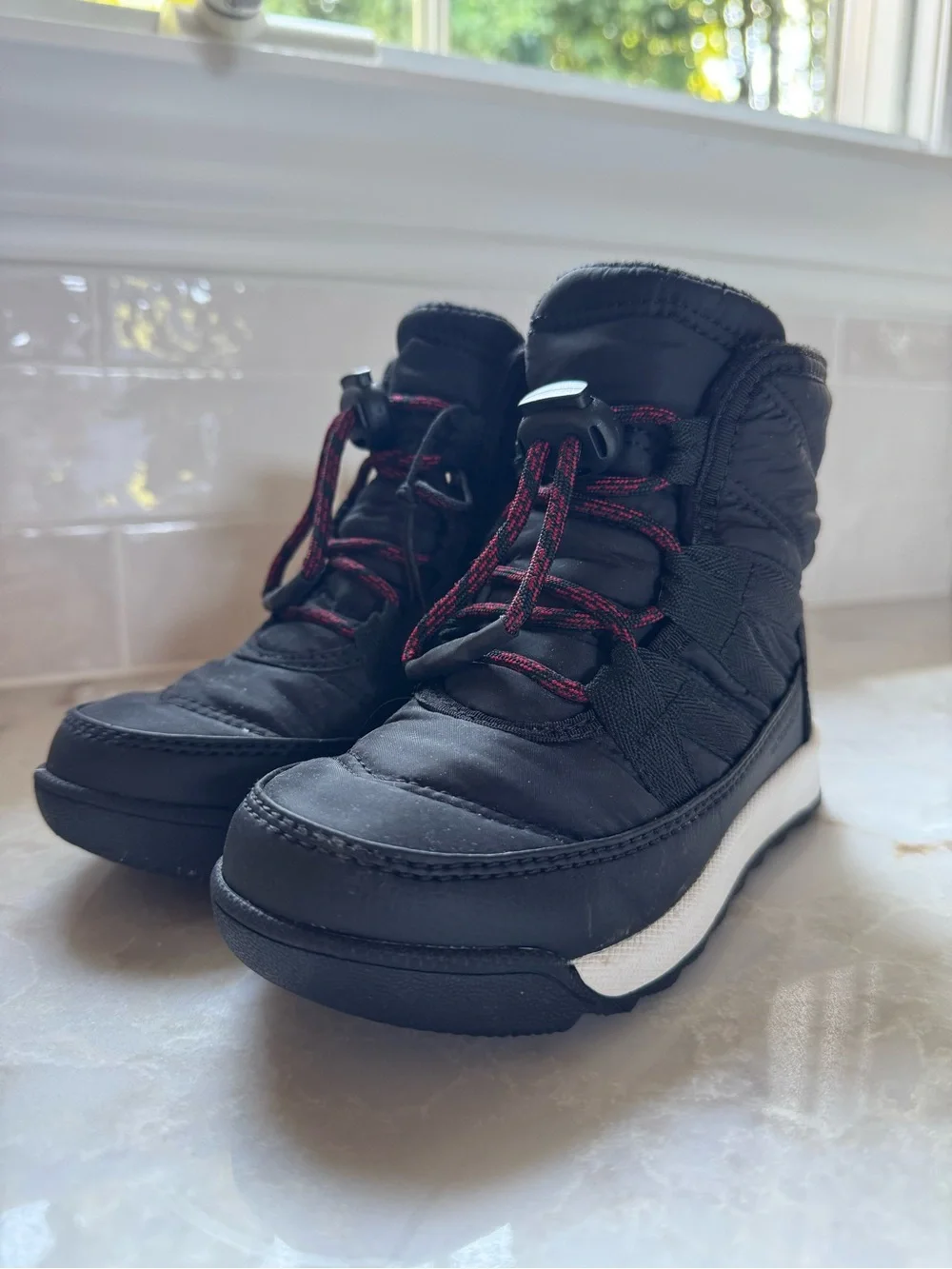 Sorel Little Kids' Black Waterproof Winter Boot